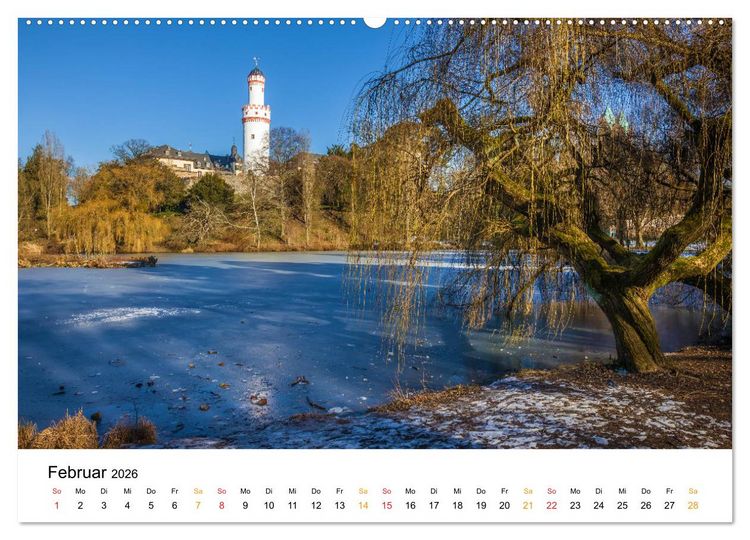 Produktbild: Bad Homburg - Die Perle im Hochtaunus (hochwertiger Premium Wandkalender 2026 DIN A2 quer), Kunstdruck in Hochglanz