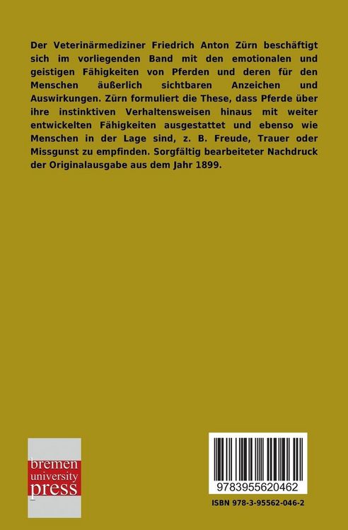 Produktbild: Die intellektuellen Eigenschaften der Pferde