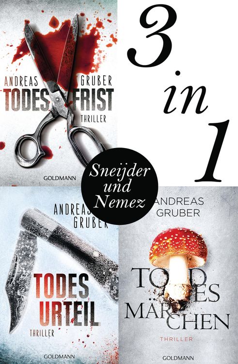 Produktbild: Maarten S. Sneijder und Sabine Nemez: Todesfrist / Todesurteil / Todesmärchen
