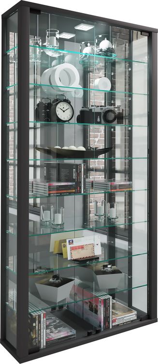 Produktbild: Wandvitrine Glasvitrine Vitrosa Maxi Spiegel