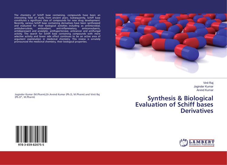 Produktbild: Synthesis & Biological Evaluation of Schiff bases Derivatives