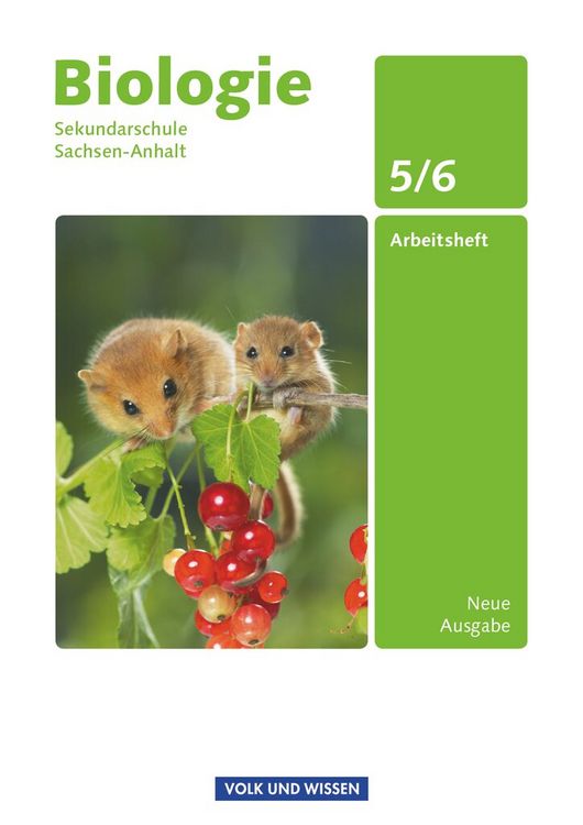 Produktbild: Biologie 5./6. Schuljahr - Sekundarschule Sachsen-Anhalt - Arbeitsheft