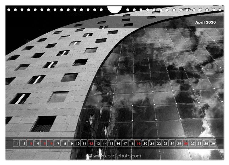 Produktbild: Architektur: Geometrie des Lichts (Wandkalender 2026 DIN A4 quer), CALVENDO Monatskalender