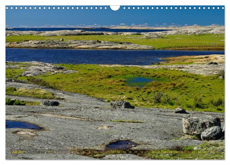 Produktbild: Westschweden - Flair einer K&uuml;ste in Licht und Farben (Wandkalender 2026 DIN A3 quer), CALVENDO Monatskalender