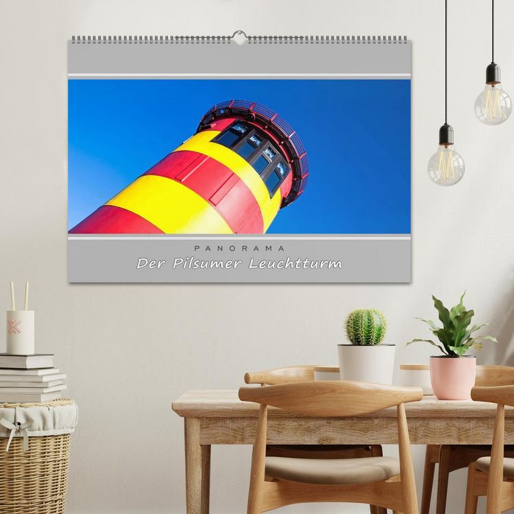 Produktbild: Der Pilsumer Leuchtturm (Wandkalender 2026 DIN A2 quer), CALVENDO Monatskalender