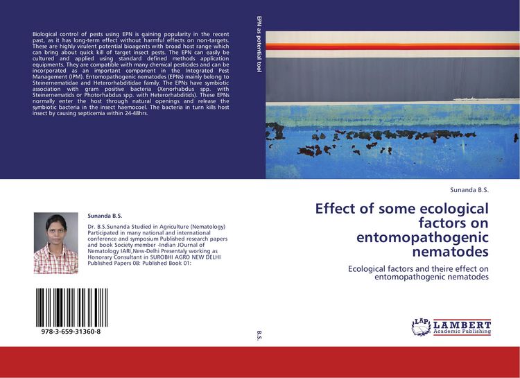 Produktbild: Effect of some ecological factors on entomopathogenic nematodes