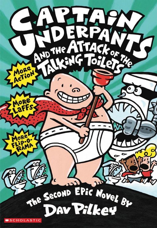 Produktbild: Captain Underpants and the Attack of the Talking Toilets