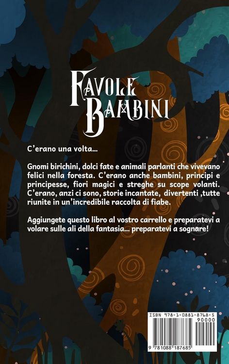 Produktbild: Favole per Bambini Una grande raccolta di favole e fiabe fantastiche. (Vol.2)