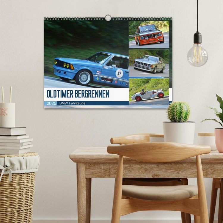 Produktbild: OLDTIMER BERGRENNEN - BMW Fahrzeuge (Wandkalender 2025 DIN A3 quer), CALVENDO Monatskalender