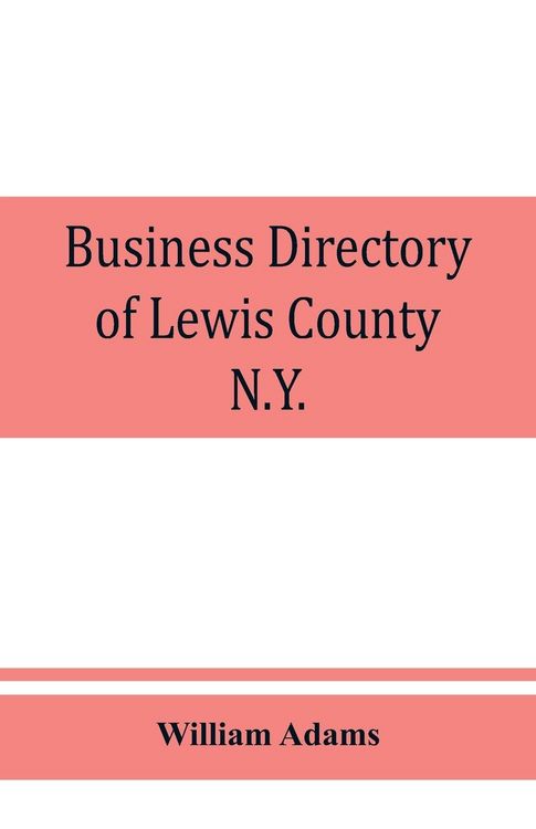 Produktbild: Business directory of Lewis County, N.Y.