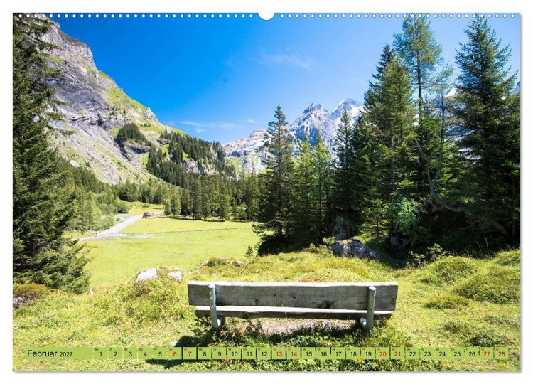 Produktbild: Alpentraum Kandersteg (Wandkalender 2027 DIN A2 quer), CALVENDO Monatskalender