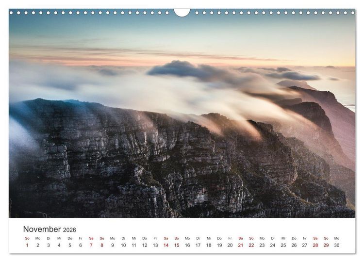 Produktbild: Kapstadt - Die bezaubernde Stadt am Kap der guten Hoffnung. (Wandkalender 2026 DIN A3 quer), CALVENDO Monatskalender