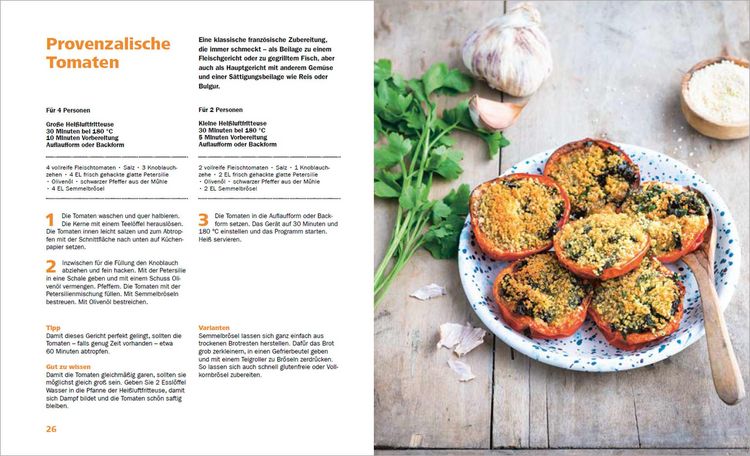 Produktbild: Hei&szlig;luftfritteuse - knusprig & fettarm frittieren, braten, r&ouml;sten, backen - neue Rezepte f&uuml;r den Airfryer f&uuml;r Fleisch, Fisch, Gem&uuml;se, Obst und Kuchen