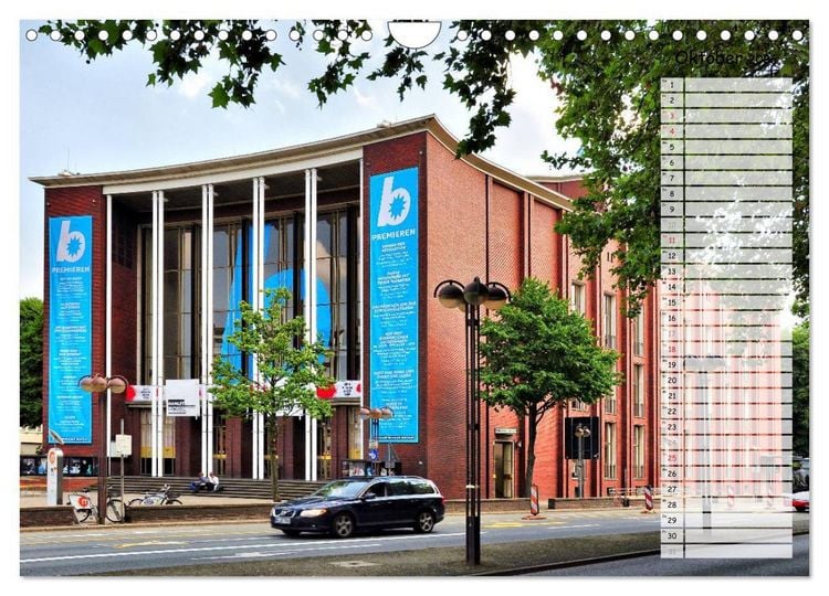 Produktbild: Bochum / Geburtstagskalender (Wandkalender 2026 DIN A4 quer), CALVENDO Monatskalender