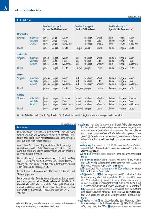 Langenscheidt Großwörterbuch Deutsch als Fremdsprache