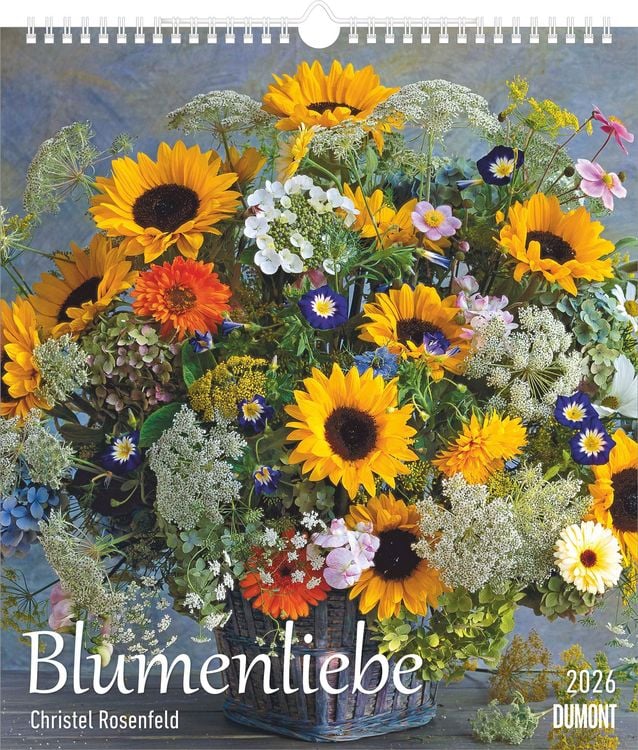 Bild vom Artikel Blumenliebe 2026 - Foto-Kalender - Wand-Kalender - 30x34 - Blumen-Liebe vom Autor Rita Bellmann