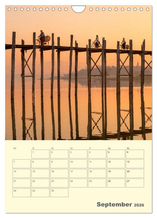 Produktbild: S&Uuml;DOSTASIEN - Mein URLAUBSPLANER (Wandkalender 2026 DIN A4 hoch), CALVENDO Monatskalender