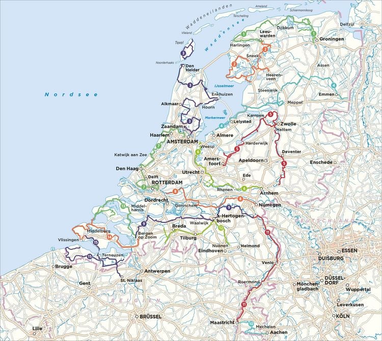 Produktbild: Niederlande mit dem Wohnmobil