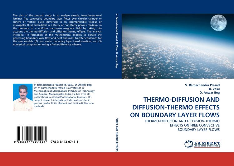 Produktbild: Thermo-Diffusion and Diffusion-Thermo Effects On Boundary Layer Flows