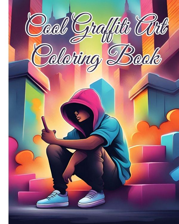 Produktbild: Cool Graffiti Art Coloring Book
