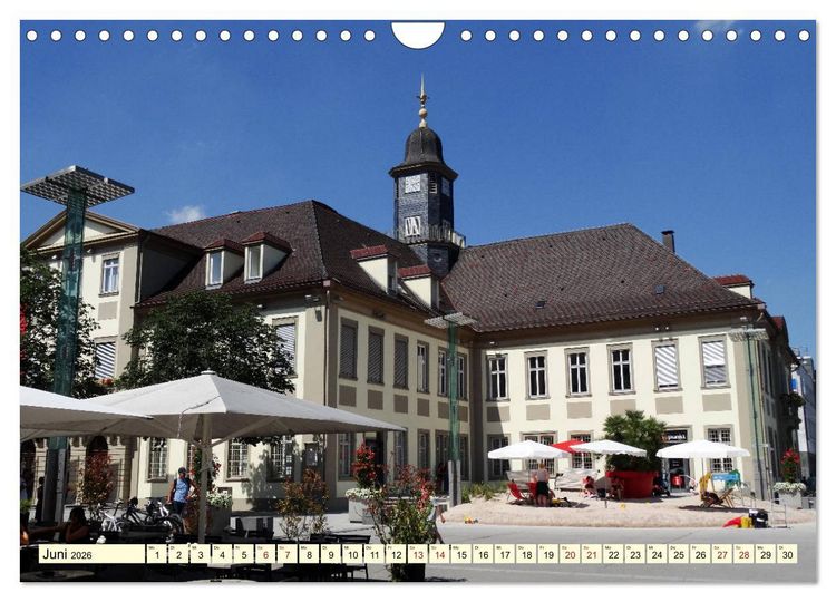 Produktbild: Unterwegs in G&ouml;ppingen (Wandkalender 2026 DIN A4 quer), CALVENDO Monatskalender