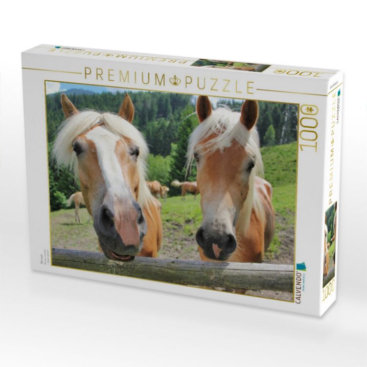 Produktbild: CALVENDO Puzzle Die zwei | 1000 Teile Lege-Gr&ouml;&szlig;e 64x48cm Foto-Puzzle f&uuml;r gl&uuml;ckliche Stunden