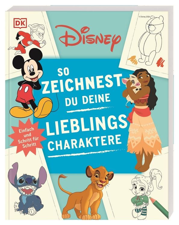 Produktbild: Disney. So zeichnest du deine Lieblingscharaktere