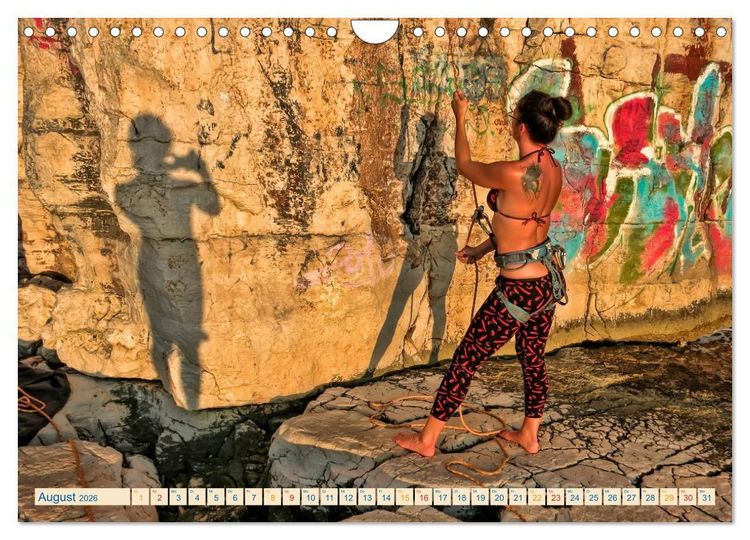 Produktbild: Bergsteigen und Klettern (Wandkalender 2026 DIN A4 quer), CALVENDO Monatskalender