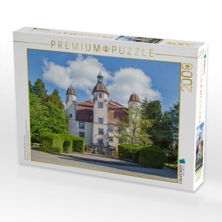 Produktbild: CALVENDO Puzzle Bad S&auml;ckingen mit Schloss Sch&ouml;nau | 2000 Teile Lege-Gr&ouml;&szlig;e 90x67cm Foto-Puzzle f&uuml;r gl&uuml;ckliche Stunden