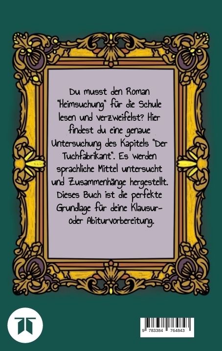 Produktbild: Abiturvorbereitung f&uuml;r das Fach Deutsch mit @hannasroth: "Der Tuchfabrikant"