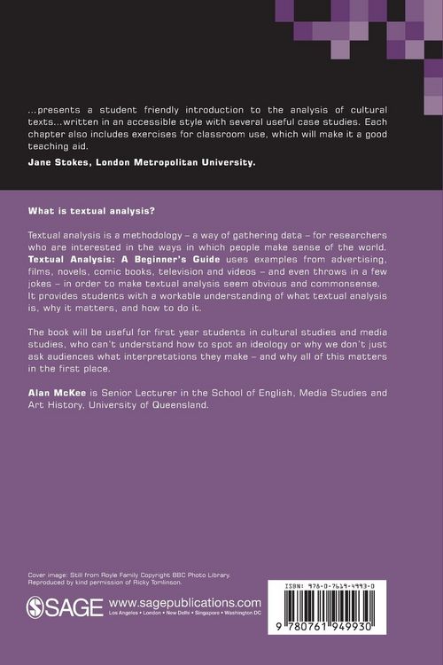 Produktbild: Textual Analysis