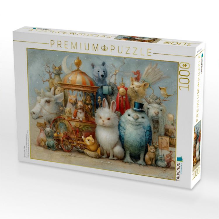 Produktbild: CALVENDO Puzzle Humorvolle Tiere | 1000 Teile Lege-Gr&ouml;&szlig;e 64x48cm Foto-Puzzle f&uuml;r gl&uuml;ckliche Stunden
