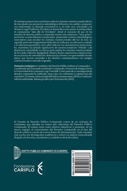 Produktbild: Sistemas Constitucionales De Asia Del Sur