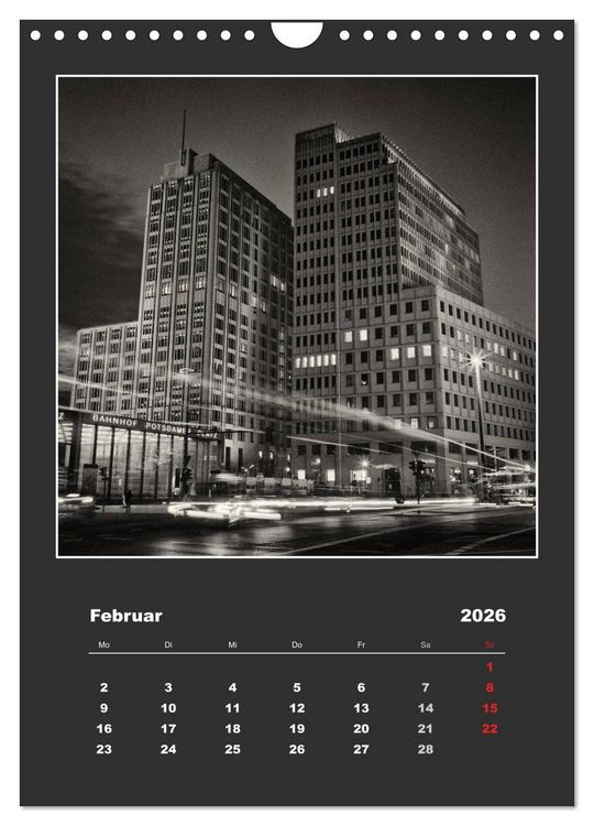 Produktbild: Berlin - Portrait einer Stadt (Wandkalender 2026 DIN A4 hoch), CALVENDO Monatskalender