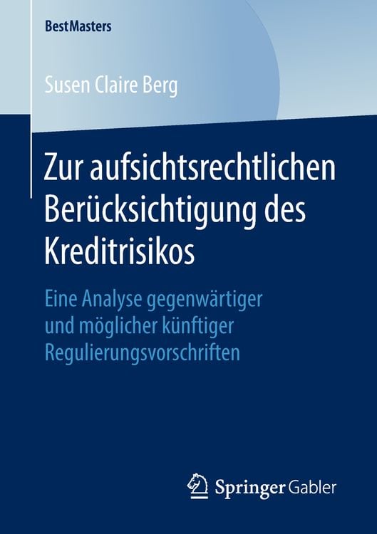 Produktbild: Zur aufsichtsrechtlichen Berücksichtigung des Kreditrisikos