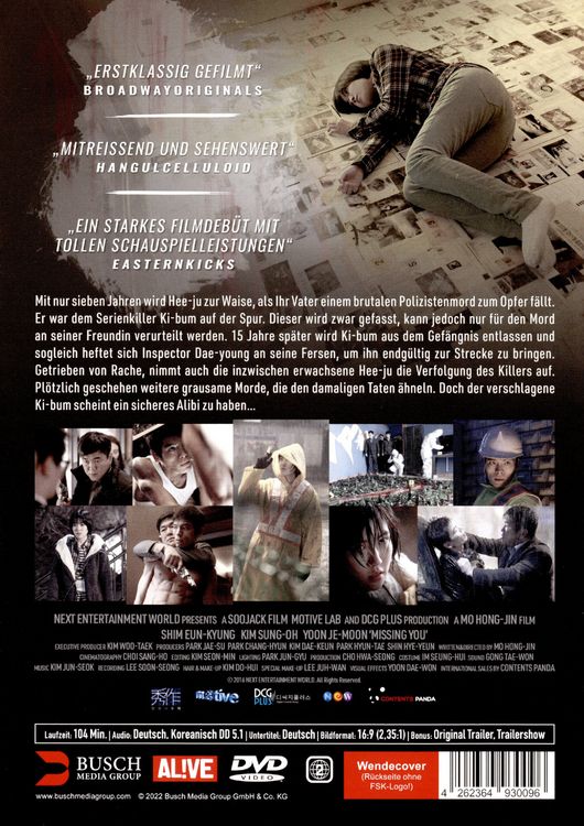 Produktbild: Missing You - Mein ist die Rache