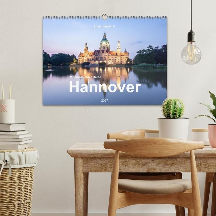 Produktbild: Hannover - Momente einer Reise (Wandkalender 2027 DIN A3 quer), CALVENDO Monatskalender