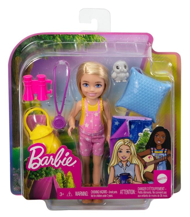 Produktbild: Barbie - Barbie It takes two Camping Chelsea Puppe inkl. Tier und Zubehör