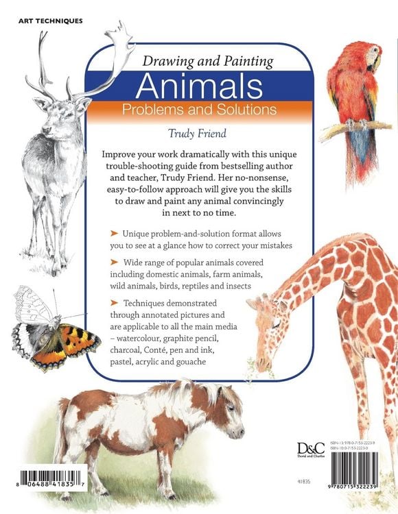 Produktbild: Drawing and Painting Animals