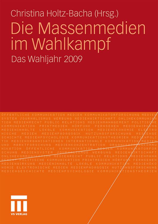 Produktbild: Die Massenmedien im Wahlkampf