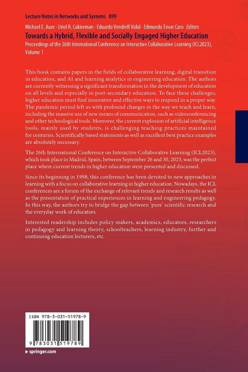 Produktbild: Towards a Hybrid, Flexible and Socially Engaged Higher Education