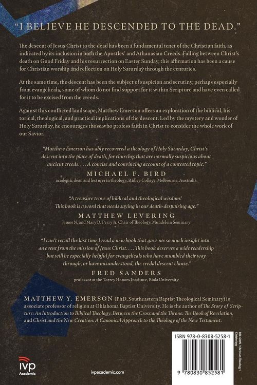 Produktbild: "He Descended to the Dead"
