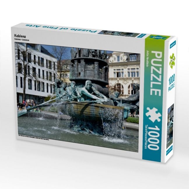 Produktbild: CALVENDO Puzzle Koblenz | 1000 Teile Lege-Gr&ouml;&szlig;e 64x48cm Foto-Puzzle f&uuml;r gl&uuml;ckliche Stunden