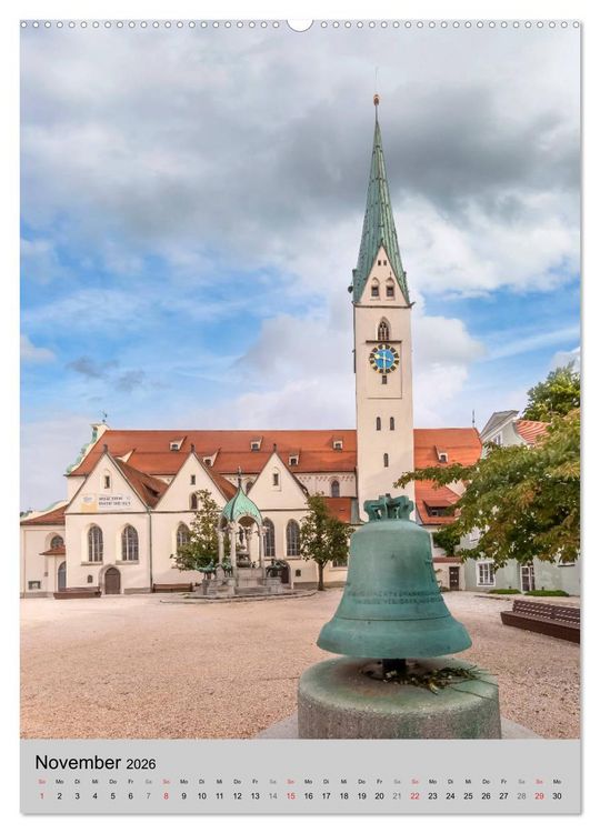 Produktbild: ALLG&Auml;U Idylle und Historie (Wandkalender 2026 DIN A2 hoch), CALVENDO Monatskalender