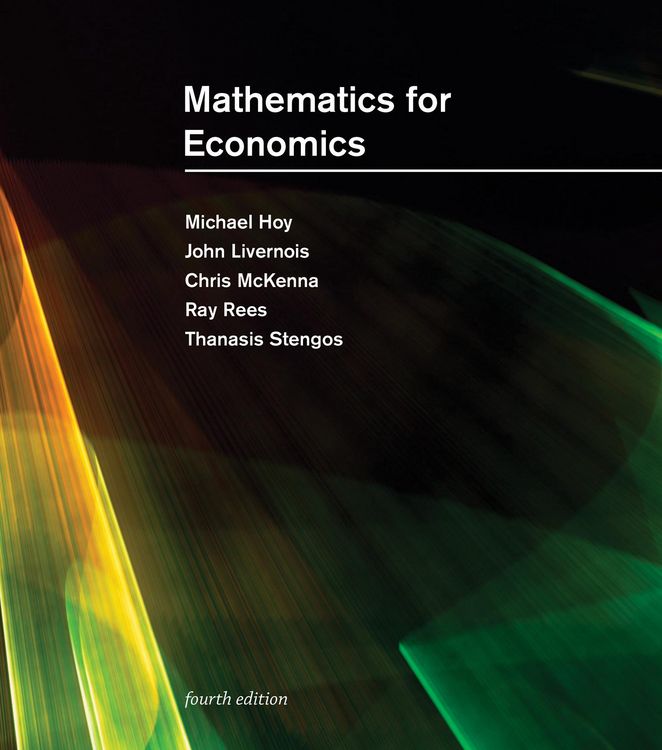 Produktbild: Mathematics for Economics, fourth edition