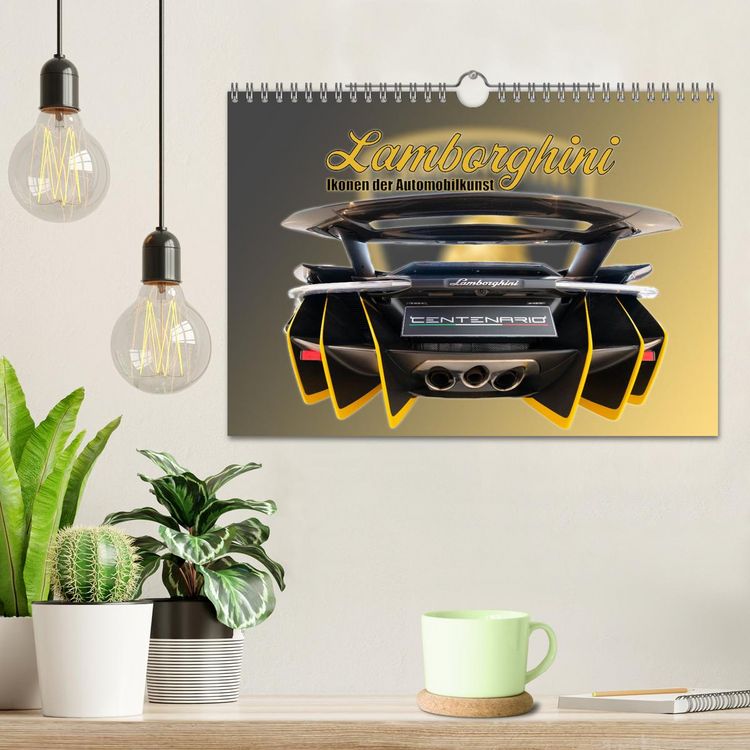 Produktbild: Ikonen der Automobilkunst (Wandkalender 2025 DIN A4 quer), CALVENDO Monatskalender