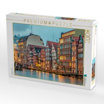 Produktbild: CALVENDO Puzzle Hamburg Nikolaifleet | 2000 Teile Lege-Gr&ouml;&szlig;e 90x67cm Foto-Puzzle f&uuml;r gl&uuml;ckliche Stunden