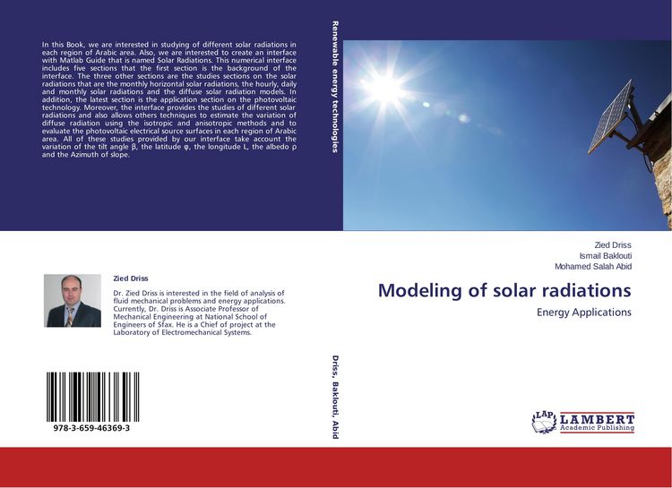 Produktbild: Modeling of solar radiations