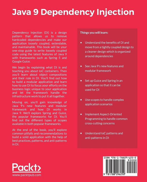 Produktbild: Java 9 Dependency Injection