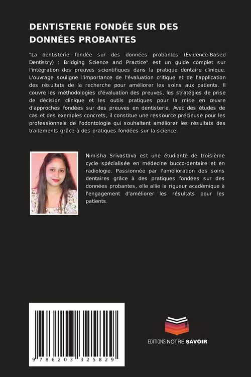 Produktbild: Dentisterie Fond&eacute;e Sur des Donn&eacute;es Probantes